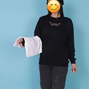 بلوز لانگ دورس 2 زنانه نخ پنبه گلدوزی شده
