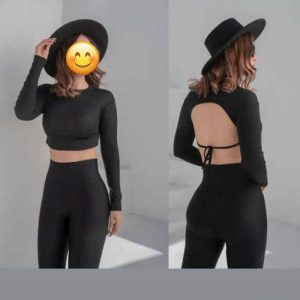 نیمتنه پشت باز کبریتی فانریپ زنانه