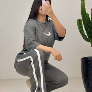 ست بلوز و شلوار نایک چاکدار زنانه