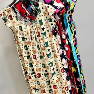 سارافون چین دار جیب دار زنانه
