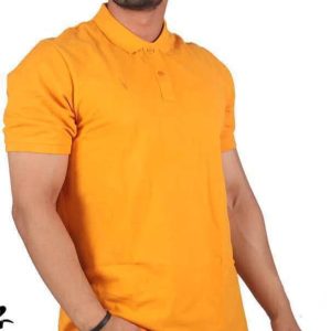 تیشرت‌ مردانه یقه دار جودون گوشه سینه گلدوزی