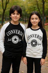 ست سفیدومشکی ستاره دخترو پسر