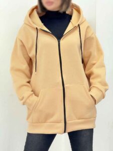 سوییشرت زیپ دار