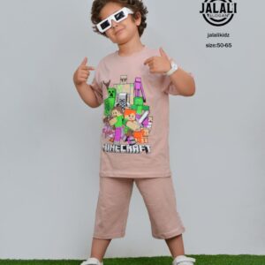 ست تیشرت و شلوارک ماینکرافت