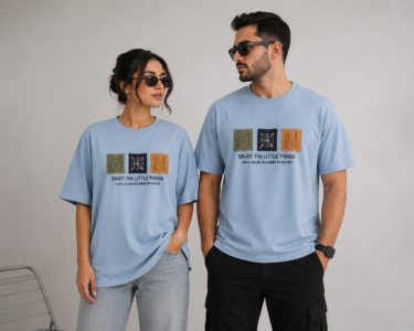 تیشرت یونیسکس نخی طرح‌دار سایز X تا 4X 👕✨